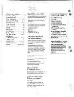 Preview for 2 page of Hotpoint RGB744GEH Use And Care Manual