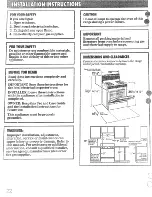 Preview for 22 page of Hotpoint RGB744GEN Use, Care & Installation Manual