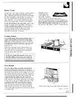 Предварительный просмотр 25 страницы Hotpoint RGB744GER Use And Care & Installation