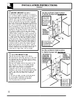 Предварительный просмотр 32 страницы Hotpoint RGB744GER Use And Care & Installation