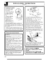 Предварительный просмотр 38 страницы Hotpoint RGB744GER Use And Care & Installation