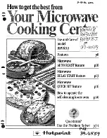 Preview for 1 page of Hotpoint RH961GJ Use And Care Manual