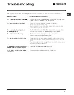 Предварительный просмотр 9 страницы Hotpoint RL150G Operating Instructions Manual