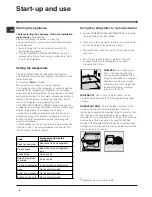 Предварительный просмотр 6 страницы Hotpoint RL175A Operating Instructions Manual