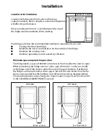 Предварительный просмотр 3 страницы Hotpoint RLA31 Instructions For Installation & Use