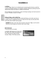 Preview for 4 page of Hotpoint RLA34 Instructions For Installation And Use Manual