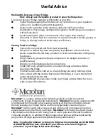 Предварительный просмотр 8 страницы Hotpoint RLA34 Instructions For Installation And Use Manual