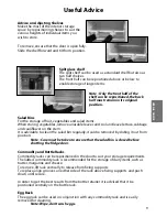 Предварительный просмотр 9 страницы Hotpoint RLA34 Instructions For Installation And Use Manual