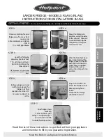 Preview for 1 page of Hotpoint RLA50 Instructions For Installation & Use