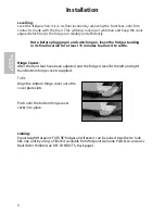 Preview for 4 page of Hotpoint RLA50 Instructions For Installation & Use