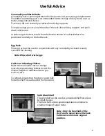 Предварительный просмотр 9 страницы Hotpoint RLA51 Instructions For Installation & Use