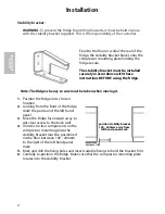 Предварительный просмотр 4 страницы Hotpoint RLA80 Instructions For Installation And Use Manual