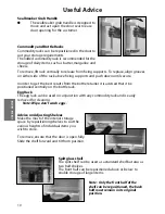 Предварительный просмотр 10 страницы Hotpoint RLA80 Instructions For Installation And Use Manual