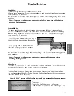 Предварительный просмотр 11 страницы Hotpoint RLA80 Instructions For Installation And Use Manual