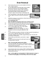 Предварительный просмотр 16 страницы Hotpoint RLA80 Instructions For Installation And Use Manual