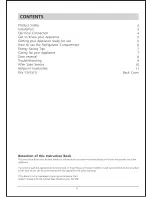 Preview for 2 page of Hotpoint RLAV21P Instructions For Installation And Use Manual