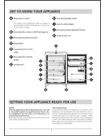 Предварительный просмотр 5 страницы Hotpoint RLAV21P Instructions For Installation And Use Manual