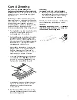 Предварительный просмотр 11 страницы Hotpoint RLB20 User Instructions