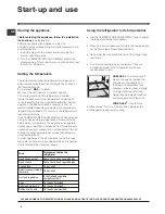 Preview for 6 page of Hotpoint RLFM 1 Series Operating Instructions Manual