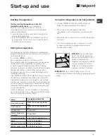 Preview for 5 page of Hotpoint RLS150G Operating Instructions Manual