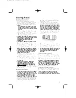 Предварительный просмотр 9 страницы Hotpoint RSR50V User Instructions