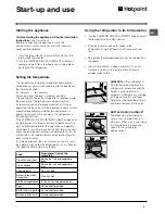 Предварительный просмотр 5 страницы Hotpoint RTA 42 Operating Instructions Manual