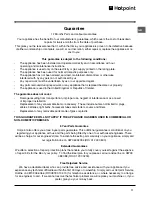 Предварительный просмотр 11 страницы Hotpoint RTA 42 Operating Instructions Manual