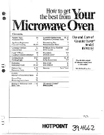 Preview for 1 page of Hotpoint RVM115J Use And Care Manual