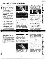 Preview for 9 page of Hotpoint RVM115J Use And Care Manual