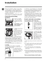 Preview for 2 page of Hotpoint RZ 1066 B Instructions For Use Manual