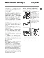 Preview for 7 page of Hotpoint RZ 1066 B Instructions For Use Manual