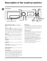 Preview for 8 page of Hotpoint RZ 1066 B Instructions For Use Manual