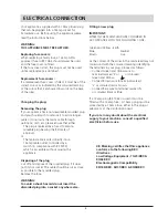 Preview for 4 page of Hotpoint RZA 21 Instructions For Installation And Use Manual