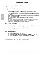 Preview for 2 page of Hotpoint RZA36G.1-RZA36P.1 Instructions For Installation & Use