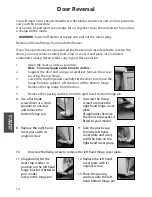 Предварительный просмотр 14 страницы Hotpoint RZA50 Instructions For Installation And Use Manual