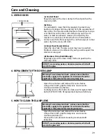 Предварительный просмотр 21 страницы Hotpoint S220E Instructions Manual