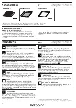 Предварительный просмотр 2 страницы Hotpoint SA2840P Daily Reference Manual