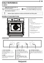 Hotpoint SA4544HIX Daily Reference Manual предпросмотр