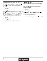 Preview for 4 page of Hotpoint SA4844CIX Daily Reference Manual