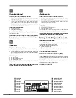 Preview for 4 page of Hotpoint SBL series NF Operating Instructions Manual