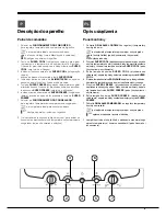 Preview for 9 page of Hotpoint SBL series NF Operating Instructions Manual