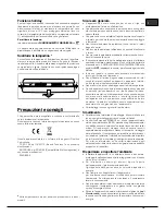 Preview for 19 page of Hotpoint SBL series NF Operating Instructions Manual