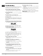 Preview for 24 page of Hotpoint SBL series NF Operating Instructions Manual