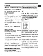 Preview for 45 page of Hotpoint SBL series NF Operating Instructions Manual