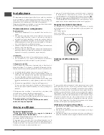 Предварительный просмотр 12 страницы Hotpoint SBM series NF Operating Instructions Manual