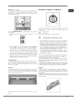 Предварительный просмотр 13 страницы Hotpoint SBM series NF Operating Instructions Manual