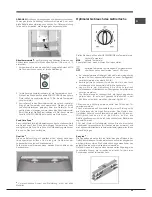 Предварительный просмотр 25 страницы Hotpoint SBM series NF Operating Instructions Manual