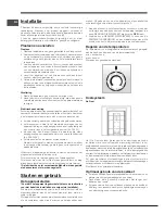 Предварительный просмотр 28 страницы Hotpoint SBM series NF Operating Instructions Manual