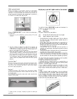 Предварительный просмотр 41 страницы Hotpoint SBM series NF Operating Instructions Manual