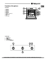 Предварительный просмотр 3 страницы Hotpoint SBS 51 X S Operating Instructions Manual